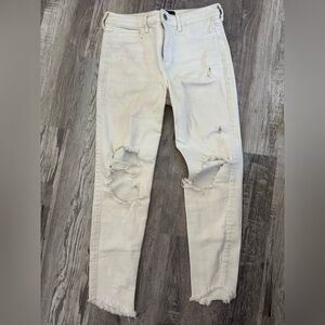 Hollister High-Rise Crop Jeans